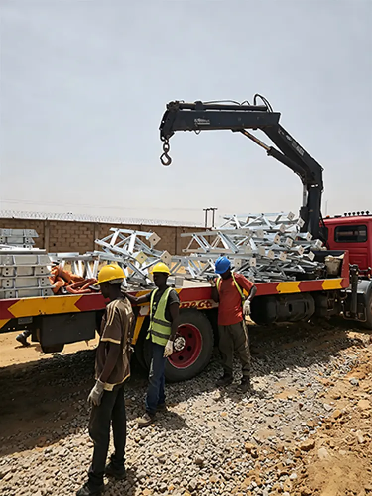 नाइजीरिया ज़रिया 330kV सबस्टेशन परियोजना के लिए ऑन-साइट प्रगति