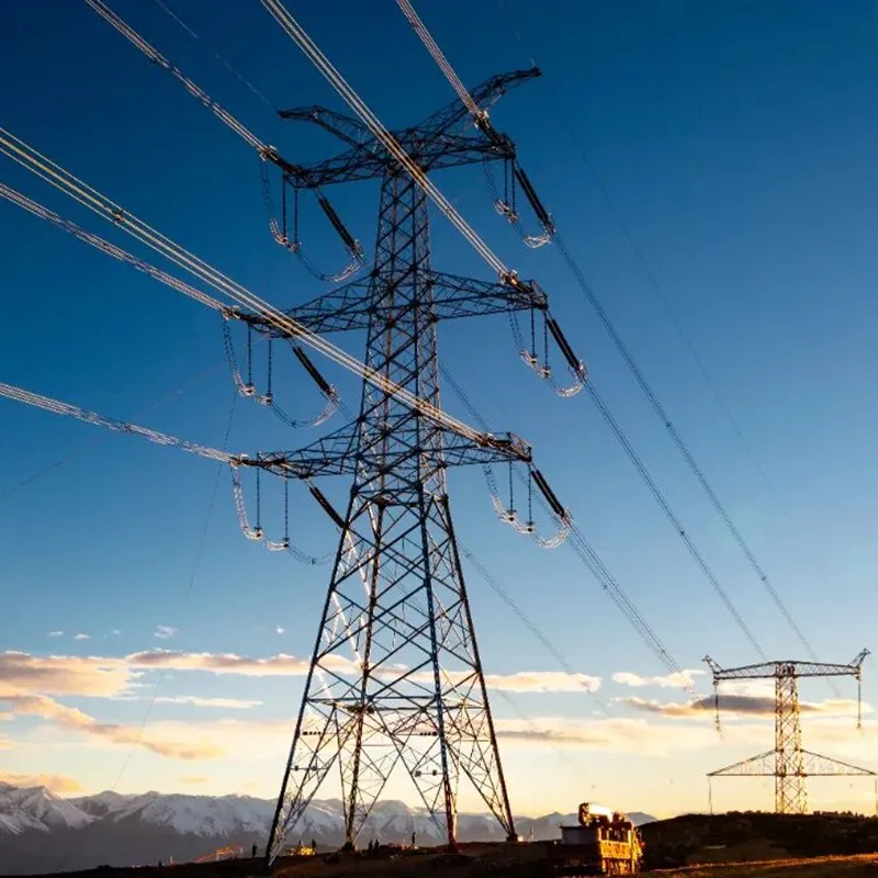 500kV वोल्टेज जाली स्टील टॉवर