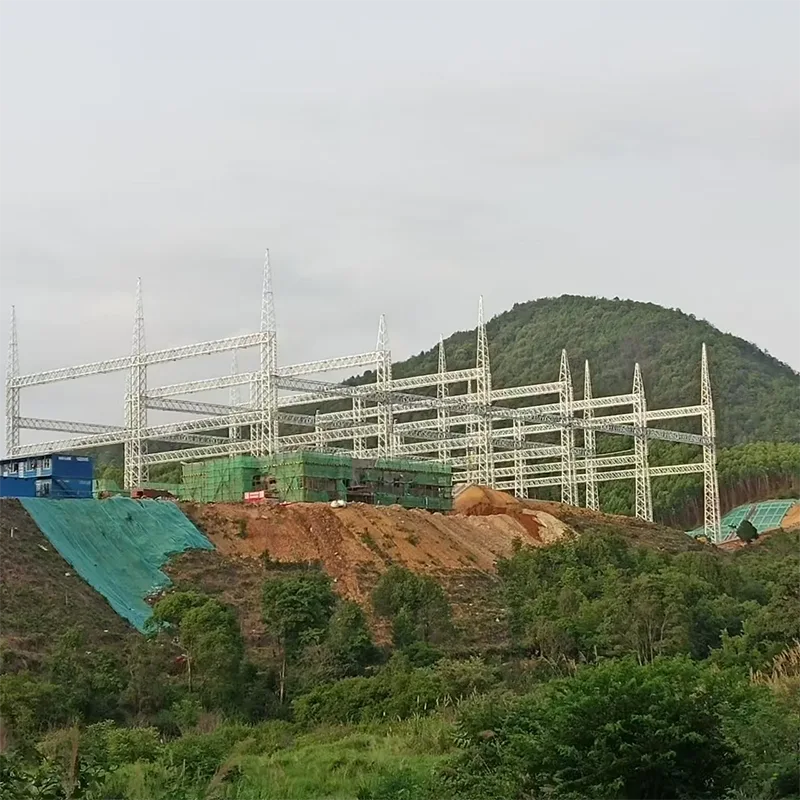 विद्युत पारेषण सबस्टेशन इस्पात संरचनाएं