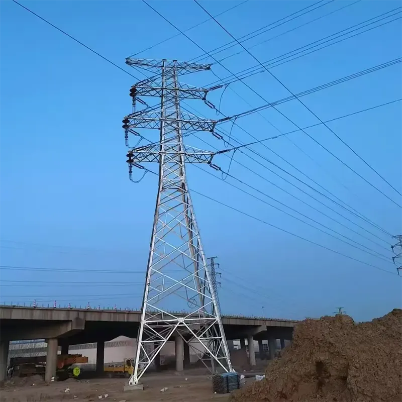 मौसम प्रतिरोधी गैल्वेनाइज्ड एंगल स्टील टॉवर